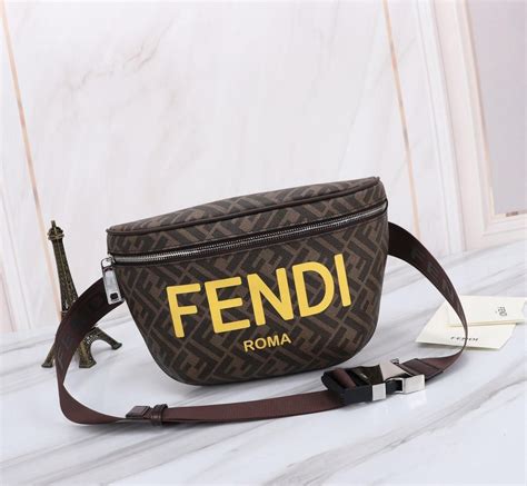 fendi fanny pack white|fendi fanny pack woman s.